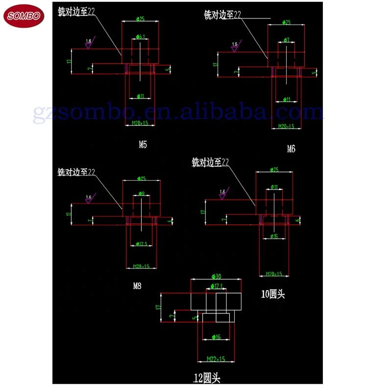 M4/m5/m6/m8/m10/m12 Nut Welding Electrode - Buy Cutter Blade Used For ...