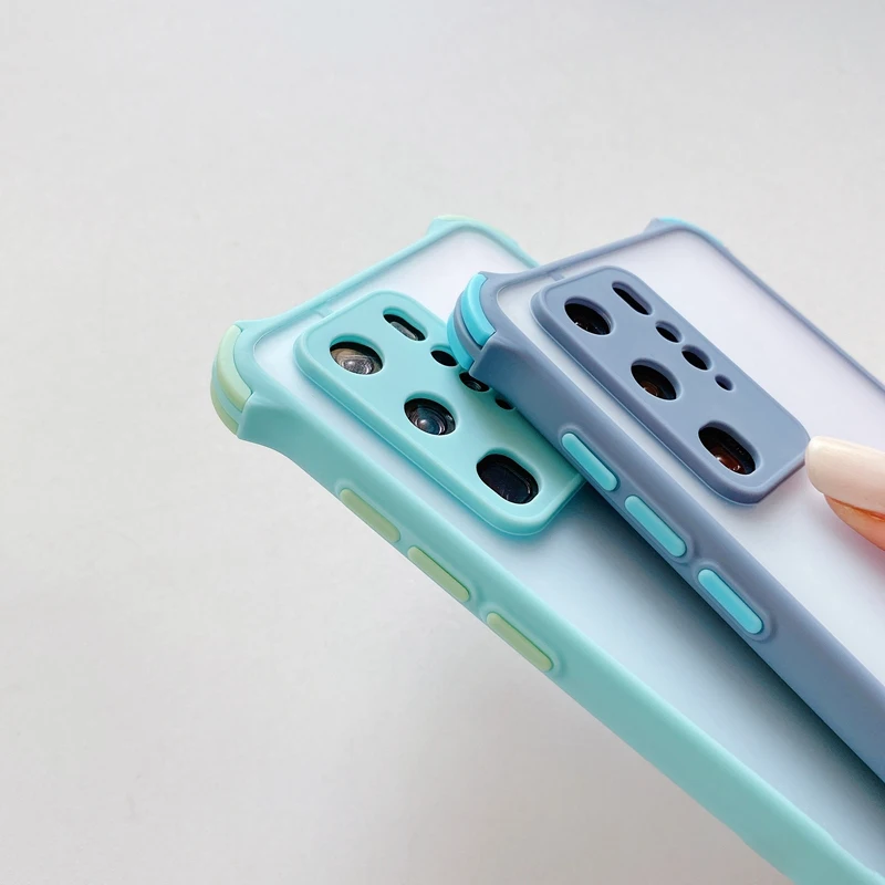 Camera Protector Phone Case for OPPO F17 Reno 4SE A93 A55 K5