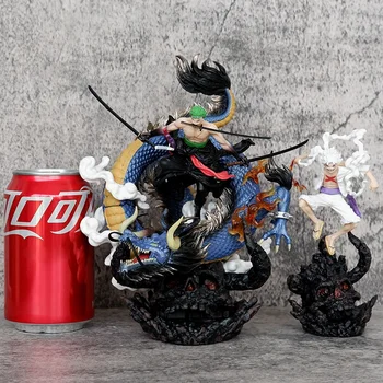 20CM Roronoa Zoro Nika Luffy Sword Anime Figure - Collectible