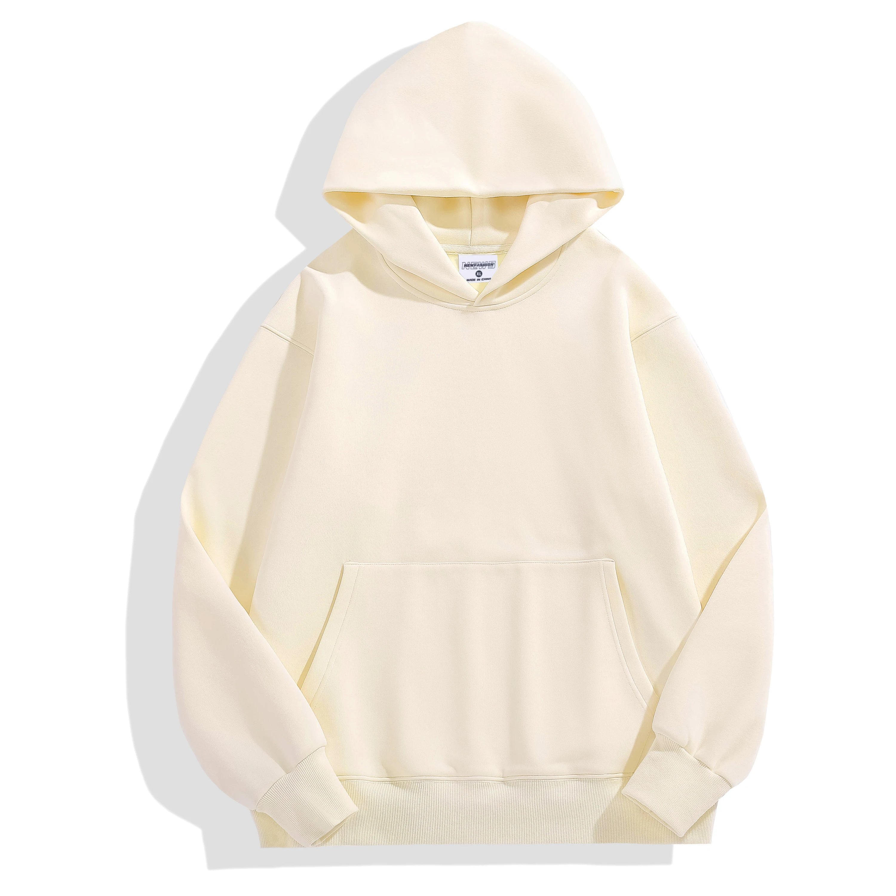 Wholesale Heavyweight Thick Blank Oversized Hoodies 500GSM