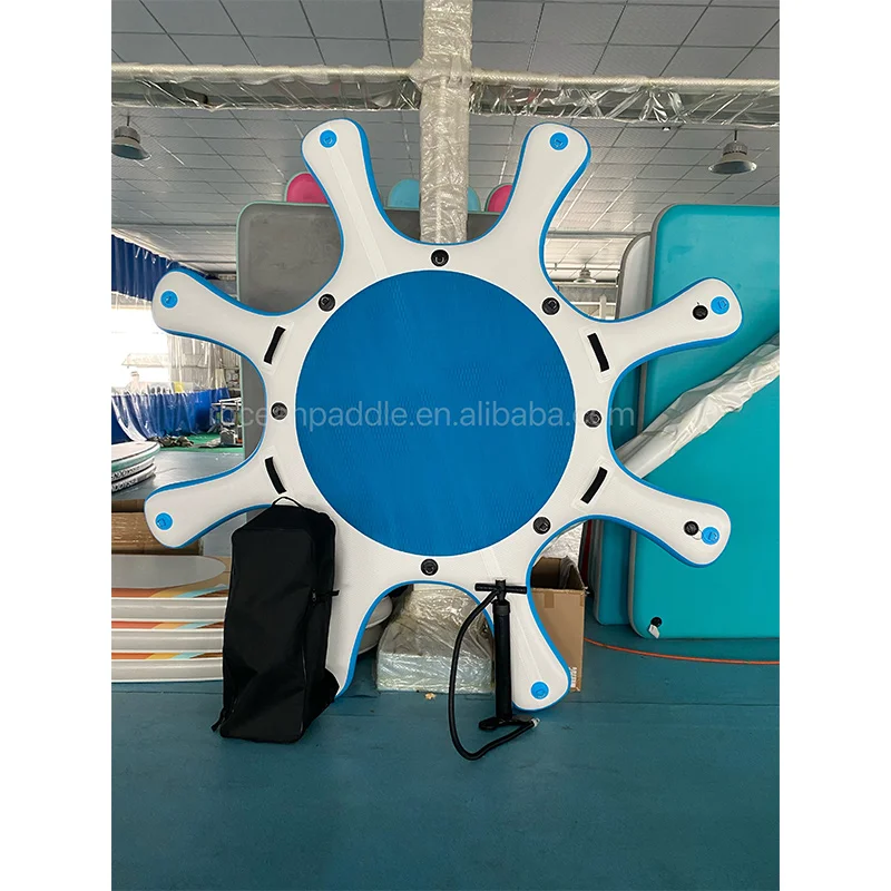 High Quality Yoga Dock Station Inflatable Yoga Sup Dock for  8 Person