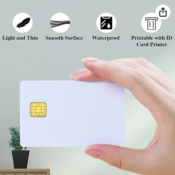Smart Java Card 13.56Mhz PVC Blank JCOP4 P71 Chip Cards J3R150 Java Unfused