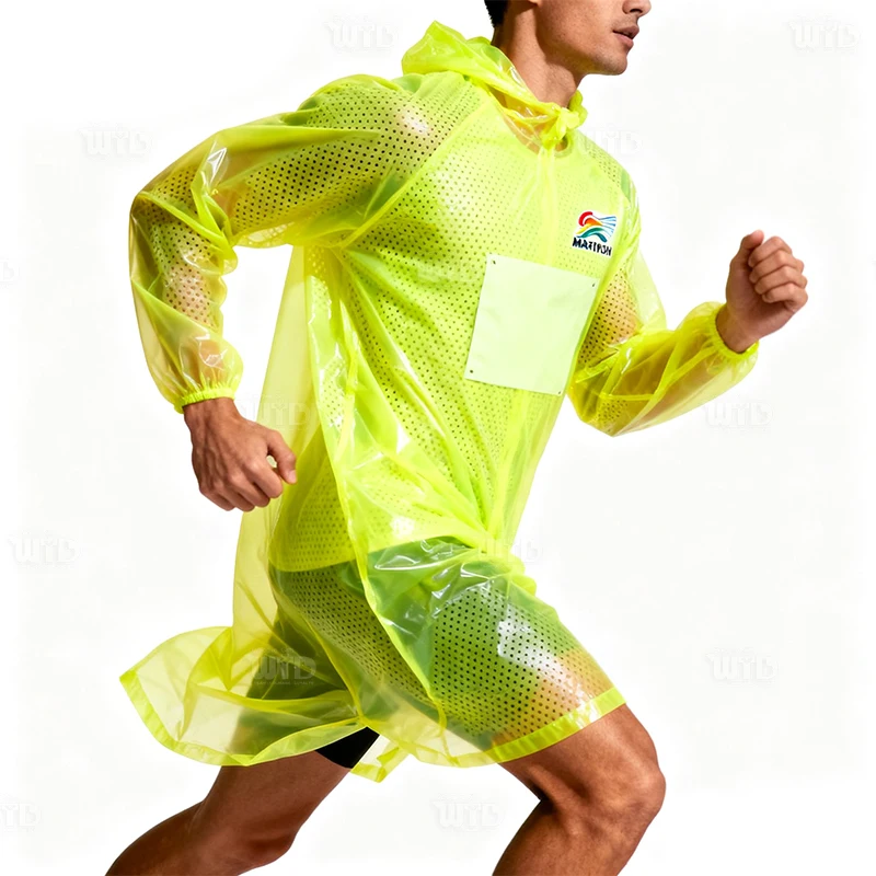 Pôncio Descartável Impermeável Personalizado para Adultos com Impressão Gratuita de Logotipo, Perfeito para Maratonas, Festivais de Música, Caminhadas, Acampamentos e Rafting