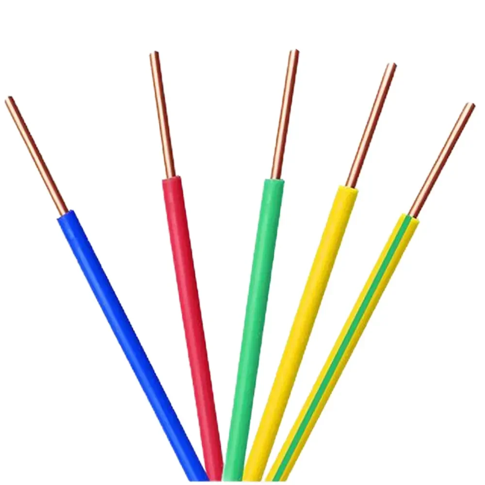 Household cable  H07 V- U/R 1.5 2.5 Mm HO7V-U HO7V-R BV BVR  1.5mm 2.5mm  4mm   PVC Copper Power Single Core cable