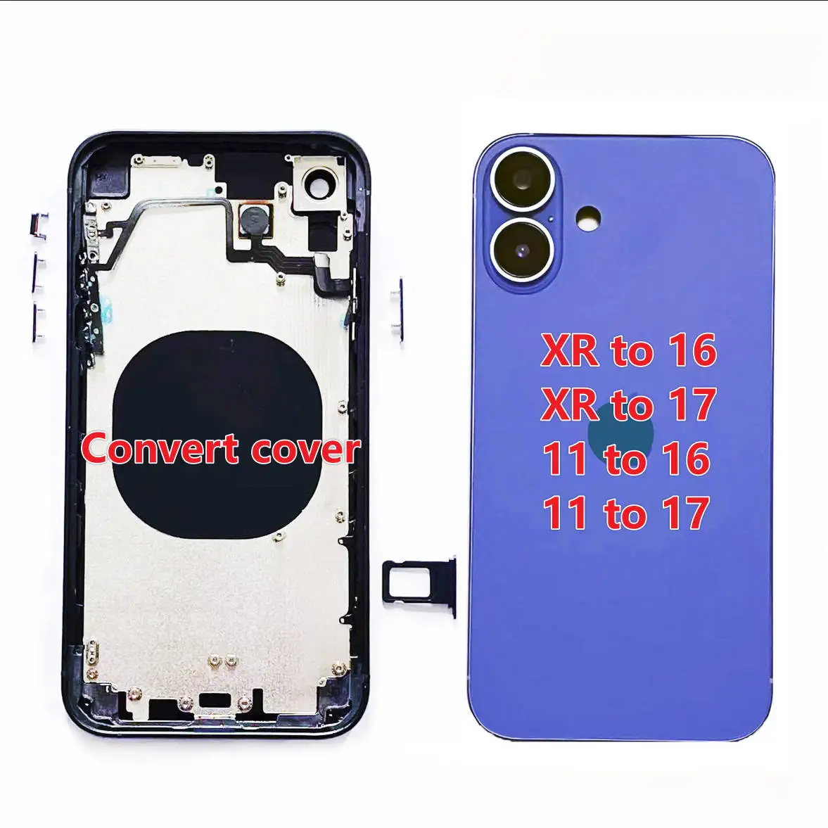 Factory Wholesale Price iPhone XR Back Glass Housing Cover