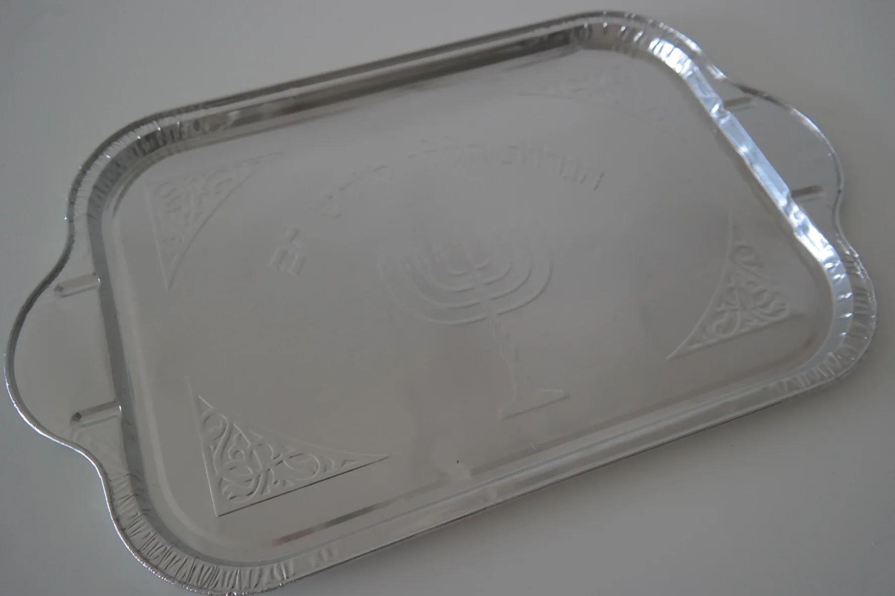 product tia cb51a 20 inch candle tray with 9 candle markingstake away oven safe food aluminum foil container for baking-2