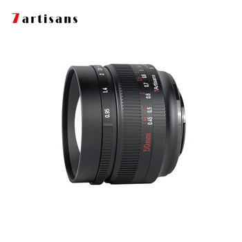 7Artisans 50mm F0.95 APS-C Large Aperture Portrait Lens Manual Focus Lens for E/EOS-M/FX/M43/Z-Mount Camera detail image