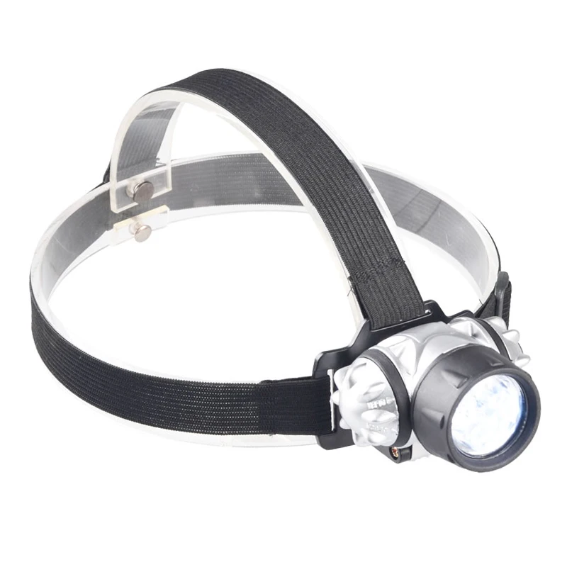 TOPCOM Powerful Promotion 7 LED Headlamp 3 Modes ABS Camping Headlight Headlamp