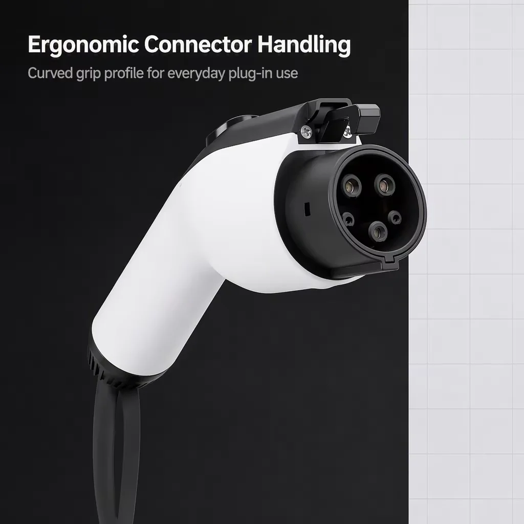 AOTAI J1772 EV Charging Extension Cable SAE J1772 Type 1 Vehicle Charging Cable EV Charger Extension Cord for Electric Cars