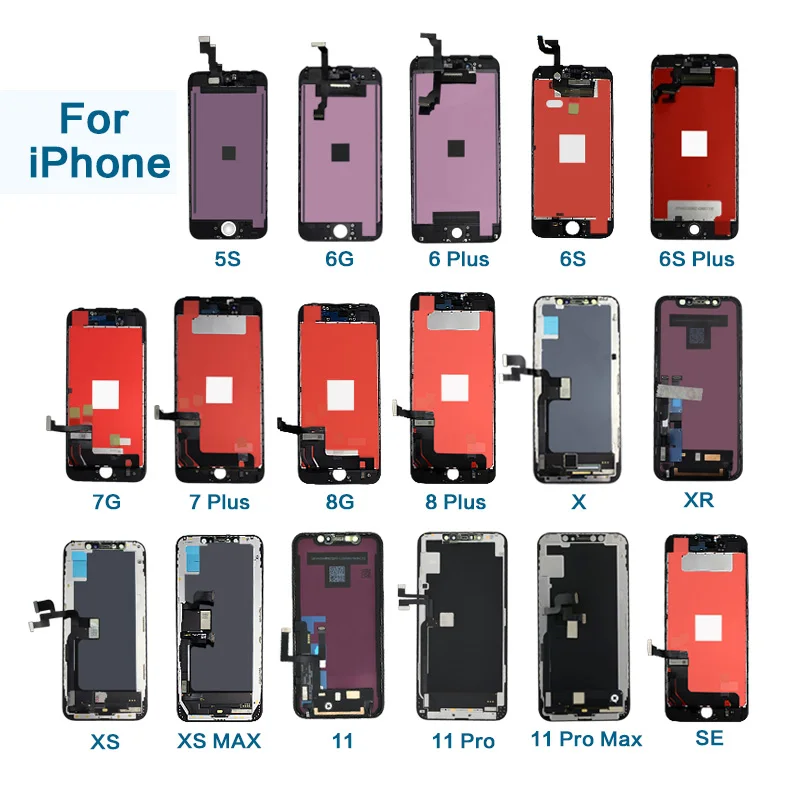 Заводские OEM ЖК-экраны для мобильных телефонов, запасные части для iphone 7, ЖК-дисплей для сотового телефона, запасные части для apple 7
