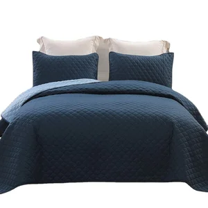 Factory Custom Wholesale Good Quality Luxury Design Thick Warm Bedspread Quilt Set