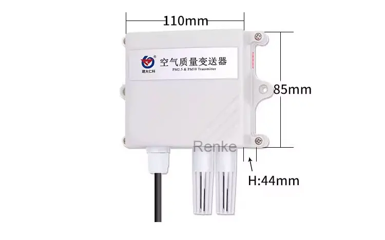 Outdoor Pm.2.5 Monitors Sensor air Quality Pollution Monitoring System