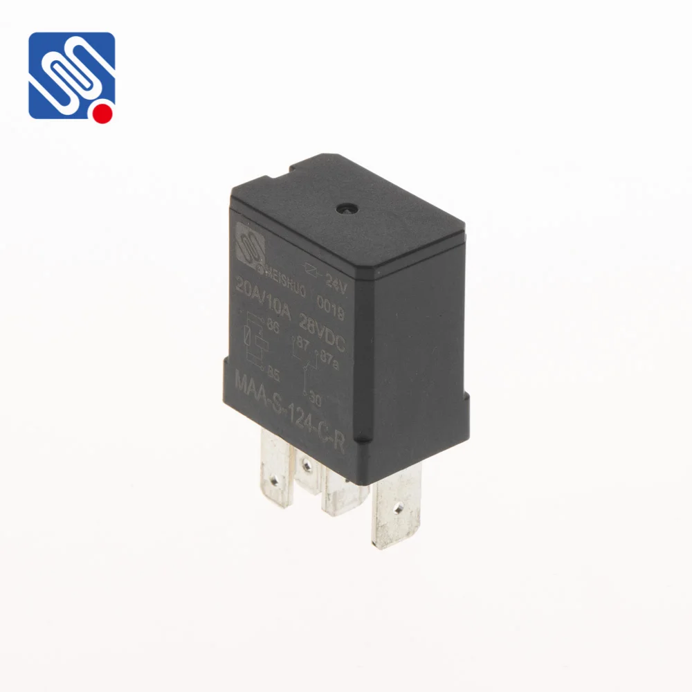 Meishuo MAA-S-124-C-R 12 Volt 30A 5-Pin 24V Electric Auto Relay for New Condition with Free Sample & Shipping