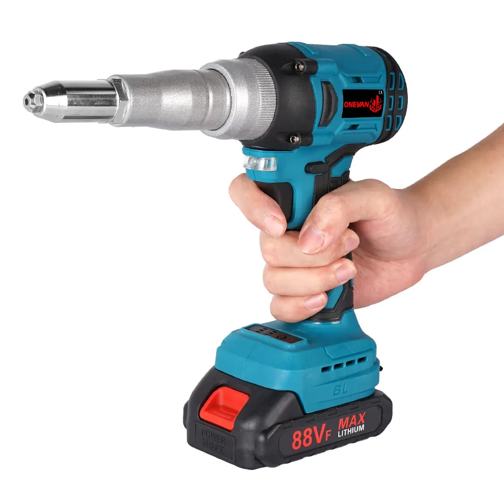 20000N Brushless Electric Rivet Gun - Cordless Power Tool