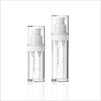 Wholesale 18ml*2 25ml*2 Dual Chamber Pump Bottle Cosmetic PETG Plastic Lotion Pump Bottles