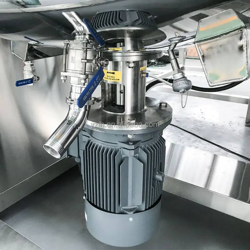 Vacuum Mixer Homogenizer for Cosmetic Production
