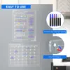 Tablero de menú + Calendario mensual