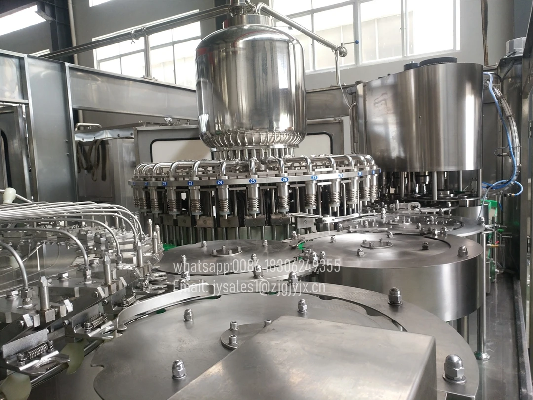 Monobloc 3 In 1 Hot Juice Bottling Plant Filler Machinery Equipment