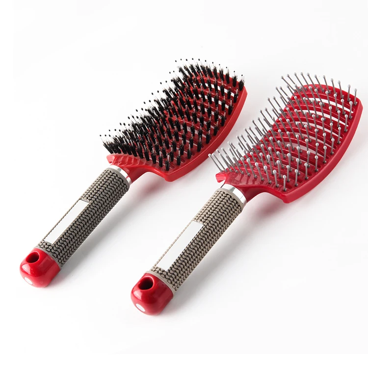 Oem Wholesale Customise Detangle Hair Brush Hair Brush Detangling Vent Boar Bristle Hair Brush