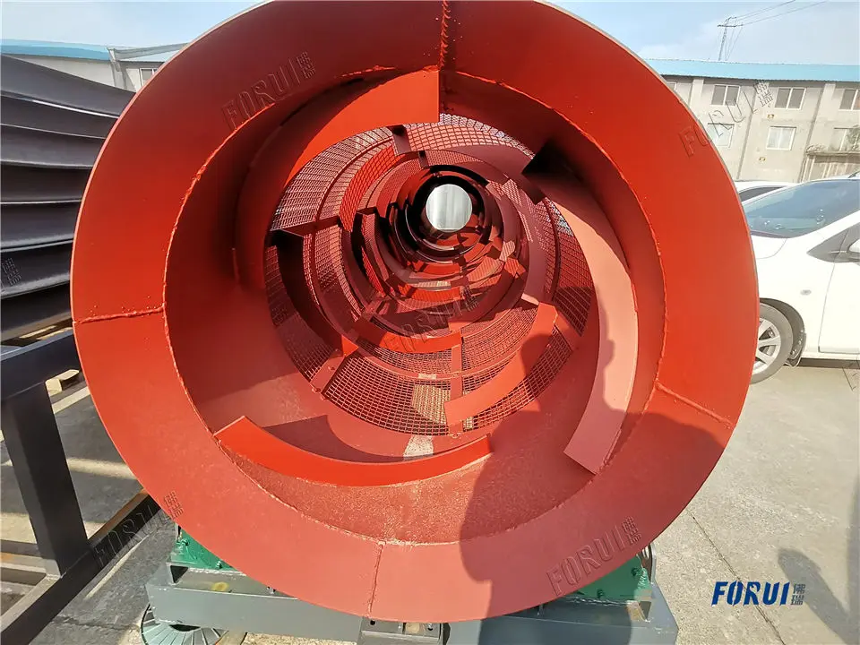 24 Hours Service Revolving Trommel Screen for Gold Coal Soil Sand Gravel Compost Sizing and Separation