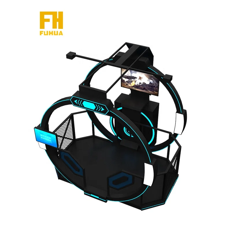 New Design Vr Park Machine Virtual Reality Games Simulator 9d VR Space Walking Platform