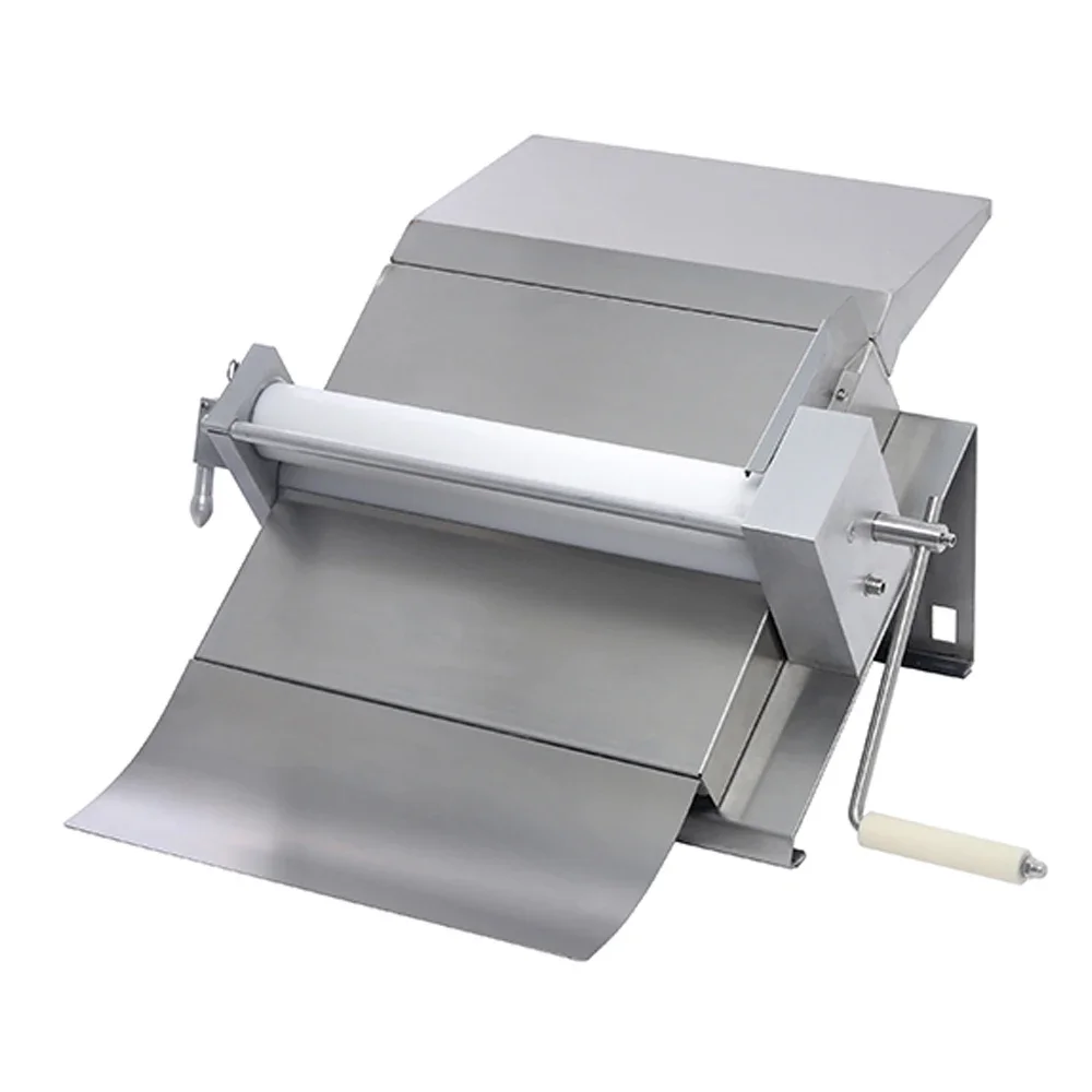 Countertop Bakery Riversable Electric Manual Dough Sheeter Table Top Somersault Laminator for Fondant Pizza Make Rolling Machine