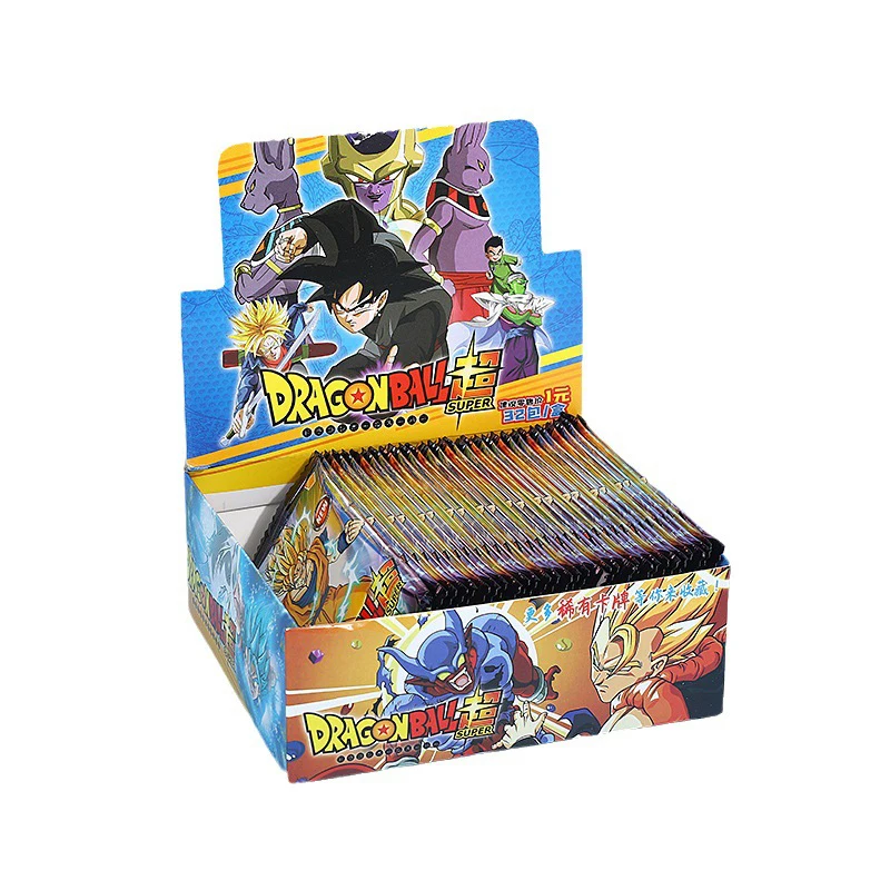 DBZ Super Collection Cards Anime Character Board Game Rare Cards Table Playing Game Printing Double Side