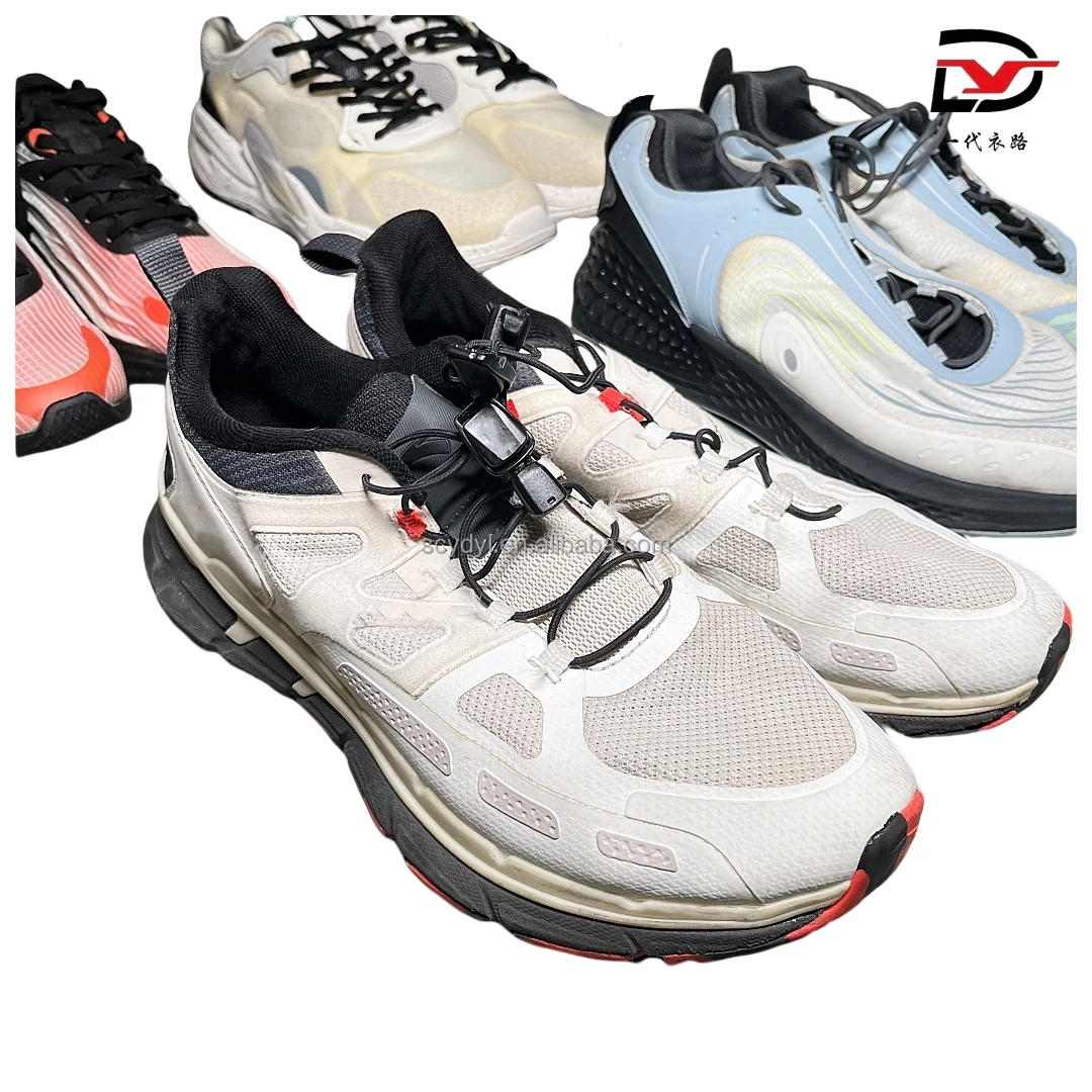 S09 Used Shoes Branded Clean and Good Condition for Men Second Hand Sneakers Shoes Chinese Brand Vip Grade a Good Quality