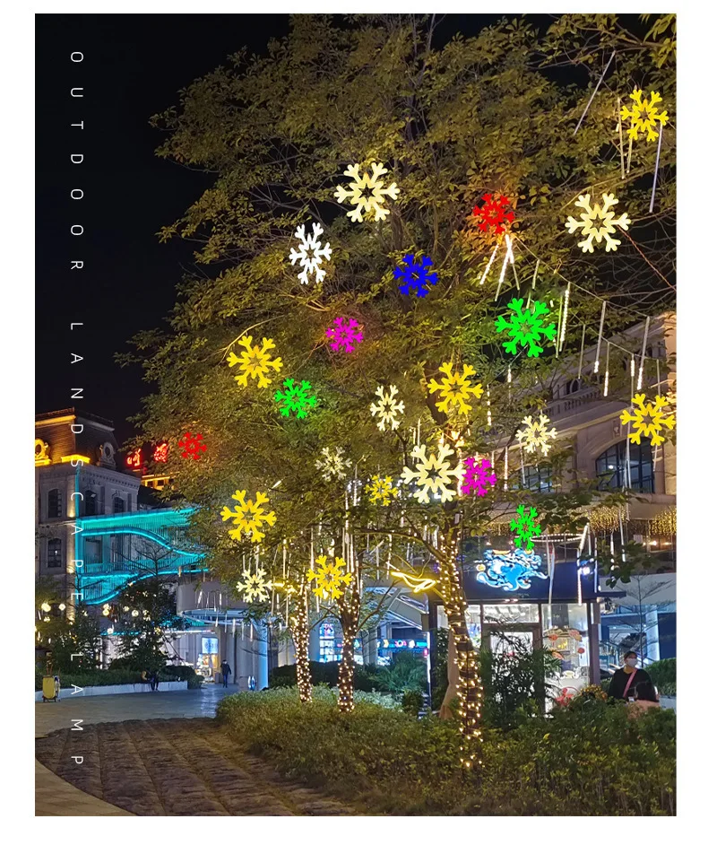 Chinese Knot Fu Character Pendant for Outdoor Festivals Hanging Tree Lights for Spring Festival Lighting Christmas Lighting