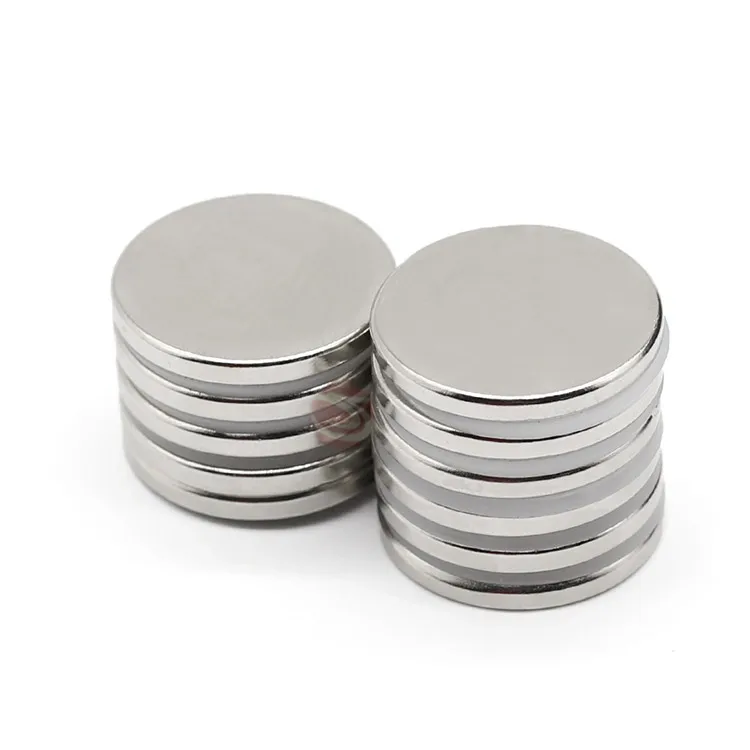 Неодимовый дисковый магнит по заводской цене недорогой размер 20x2 мм 25x2 25x3 N45 N52