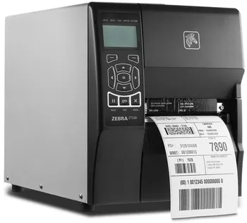 ZT230 Zebra original Thermal transfer Barcode Label Printer with USB RS232 203DPI 300DPI Industrial Barcoed Printer
