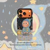 ฟิล์มแม่เหล็ก 2-in-1 - แบบฝ้า - BBE054 ลายภาพวาดสีน้ำมันรูปดาว