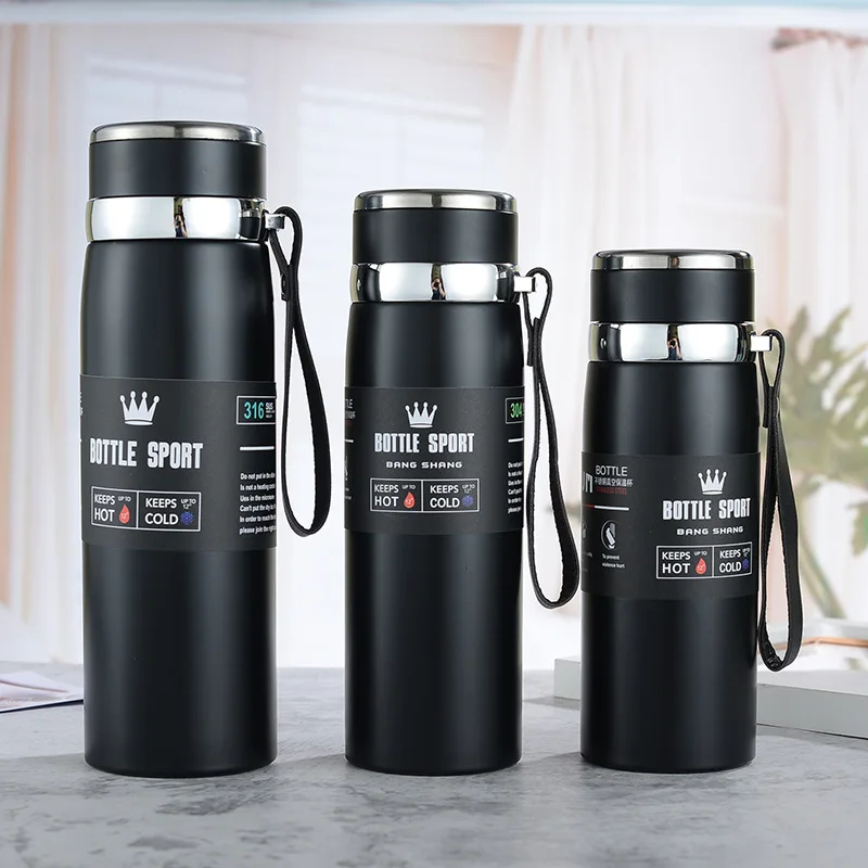 1000ML Thermos Bottle Keep Cold and Hot Bottle Temperature Display