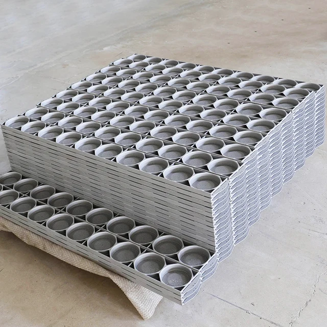 SUS410 CNC Lathed Factory Supply High Open Area Customized Corrosion Resistant Noodle Fryer Retainer for Bag Noodle 3
