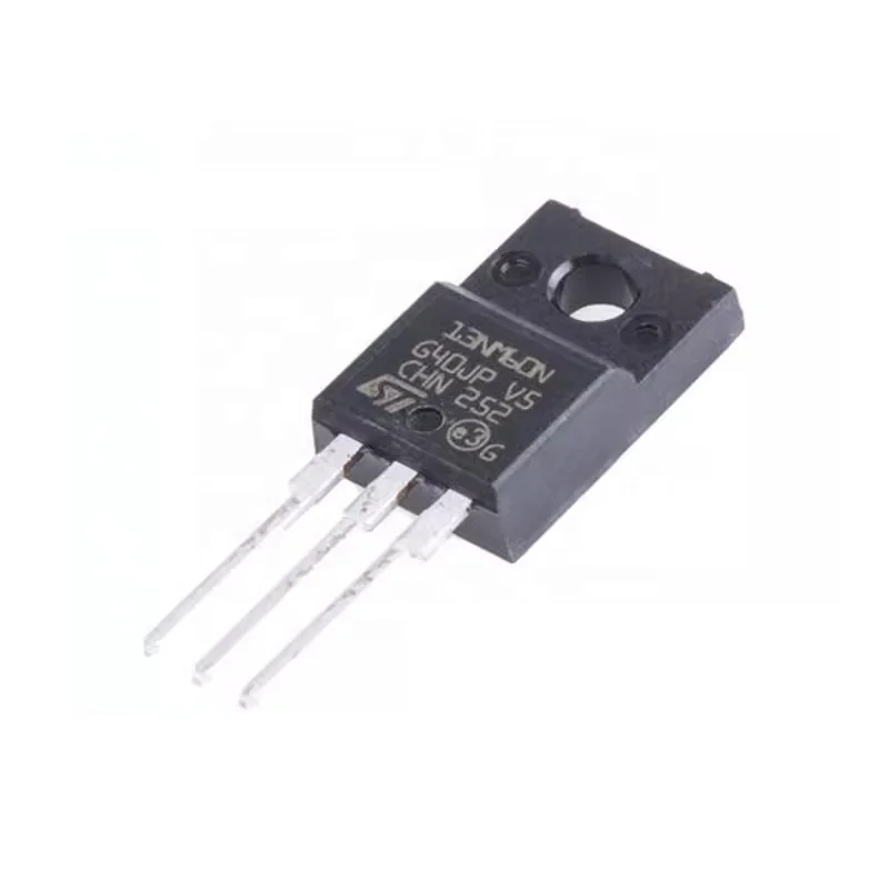 2 Pièces STF13NM60N 13NM60N - Transistors MOSFET TO-220F, STMicroelectronics