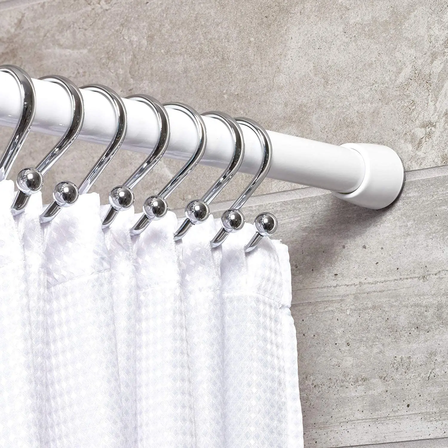 Shower curtain tension rod карниз для ванной