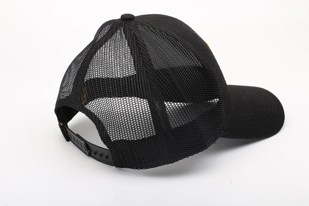 Высококачественные мужские спортивные кепки с сеткой на 5 панелей пользовательская трафаретная печать логотипа вышивка