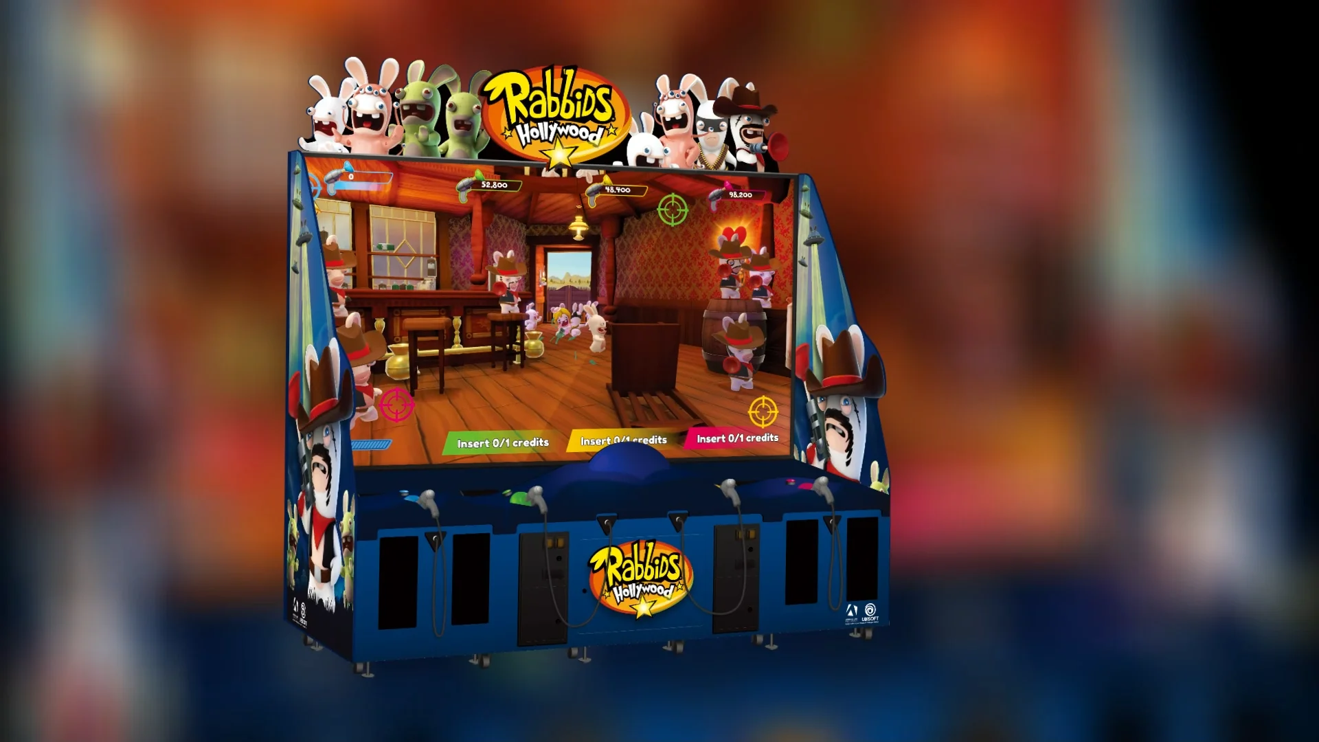 Indoor Coin Machine Shooting Arcade Game World Famous Ip Rabbit