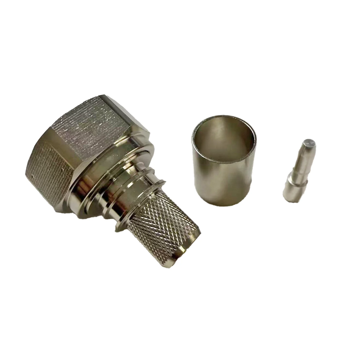 قیمت کارخانه‌ای: اتصال‌دهنده کواکسیال 4310-C-J7، اتصال‌دهنده نر 4310، قابل فشاردهی برای کابل‌های RG213 و RG8