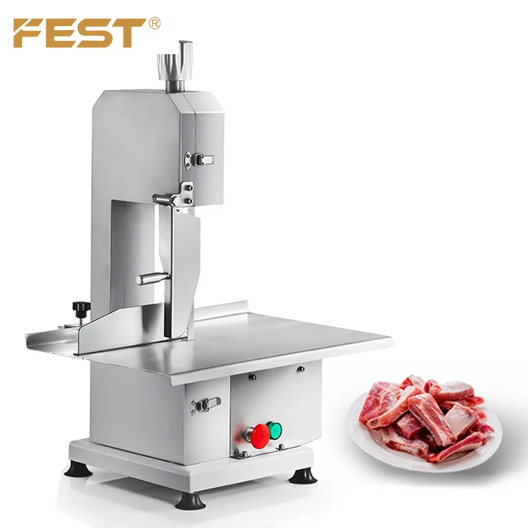 Electric Bone Saw Frozen Meat Dicer Tabletop Chicken Cutter Copper Meat  Band Saw Cutting Machine - China Bone Cutter, Bone Cutter Machine
