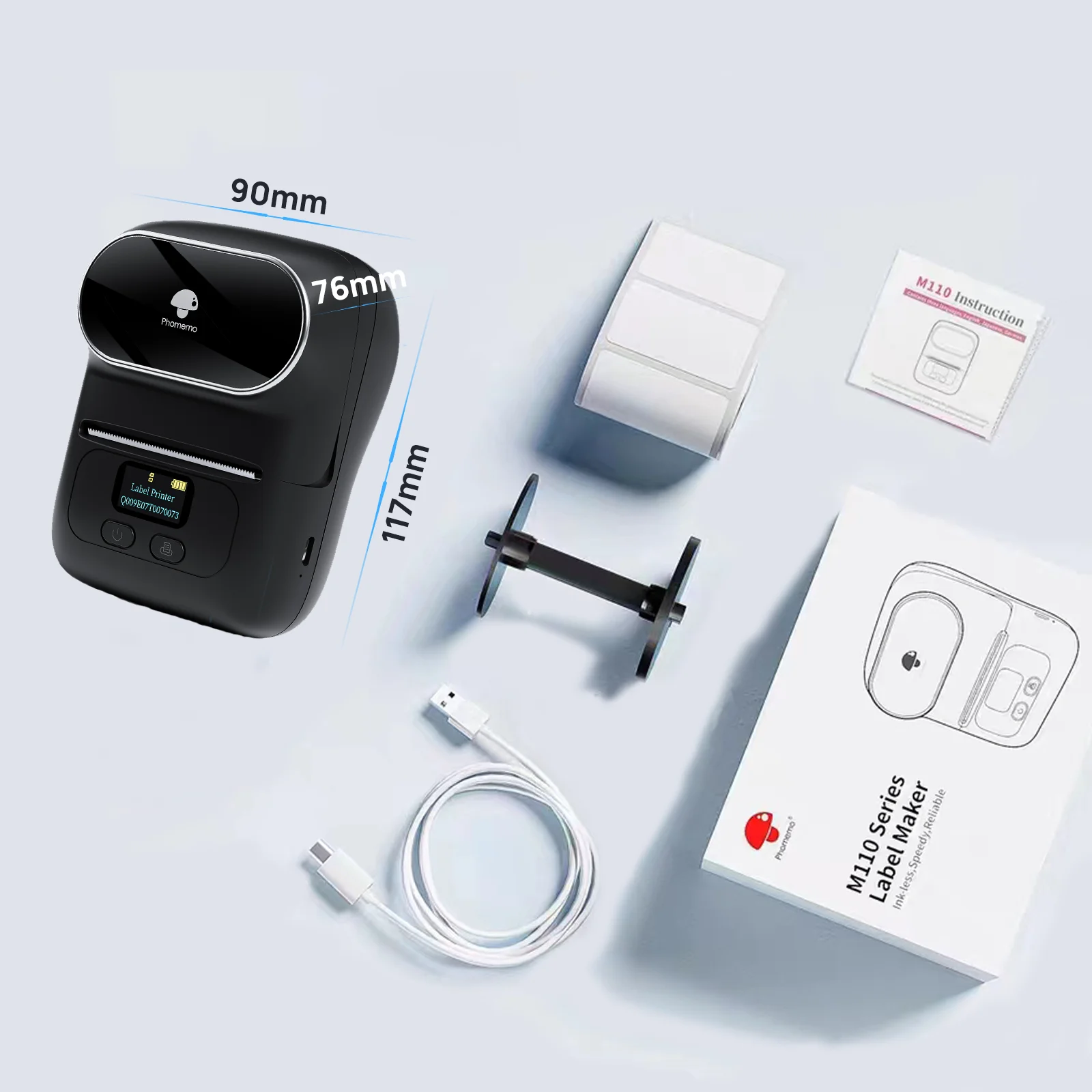 Phomemo M110 Prints Faint or Uneven Labels