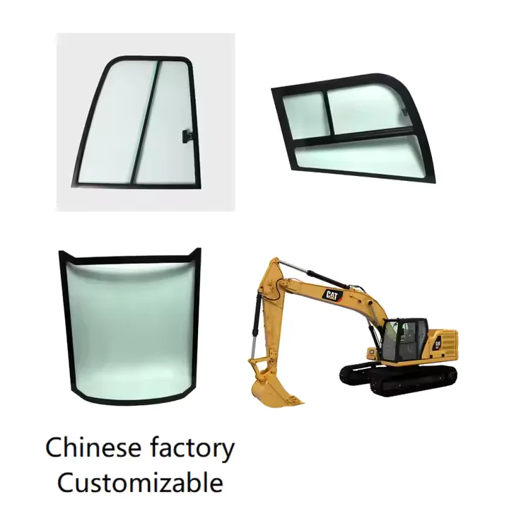 Hitachi ZX490LCH-6 Windshields - Durable Demolition Protection