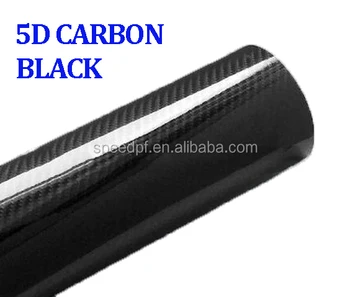 5D  High Glossy  car wrap foi Vinyl Wrapping Carbon Fiber Body Film Carbon Fiber Vinyl Wrap