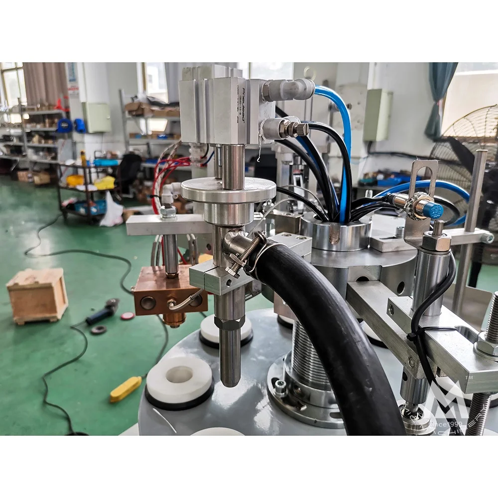 Полуавтоматическая машина для розлива и запечатывания тюбиков для косметической зубной пасты, машина для розлива и запечатывания пластиковых тюбиков