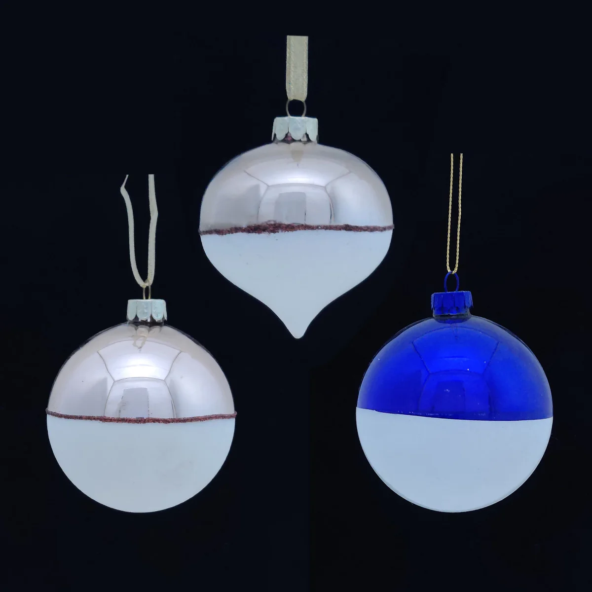 Custom personalised clear cut glass handmade child hanging Christmas tree  ball ornament pendant light set manufacture