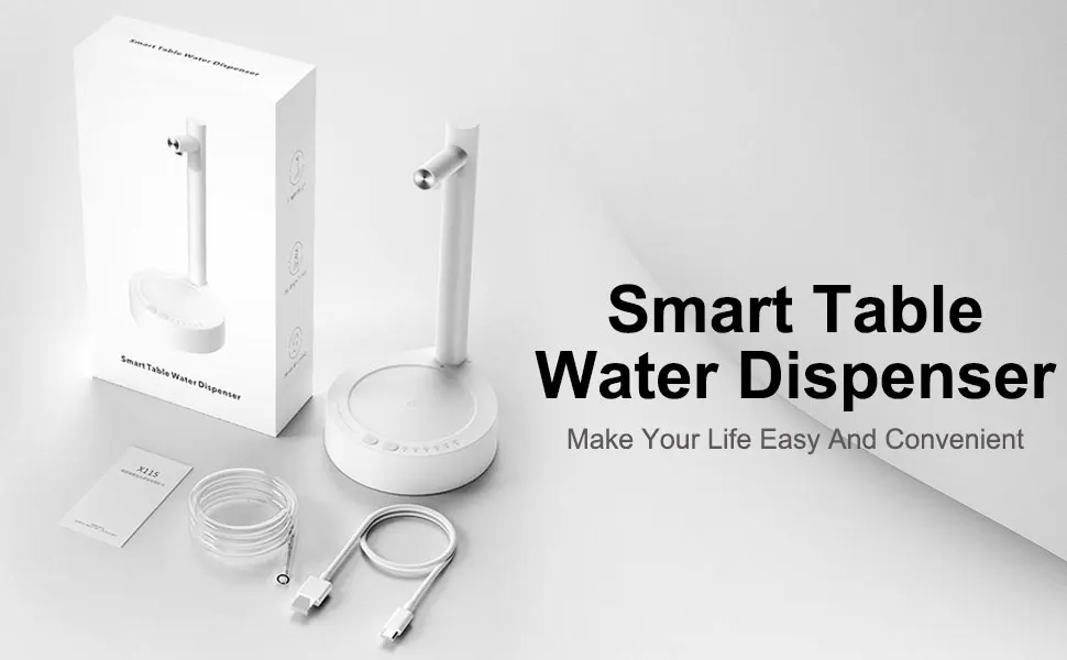 Automatic Desk Portable Desktop Office Mini Smart Water Bottle Pump