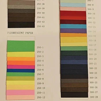 color embossed offset paper board
