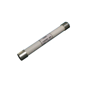 SAFE Reliable Solar protection Fuse  1A-32A Ceramic with Silver Plated Brass Terminals  and High Temperature Stability