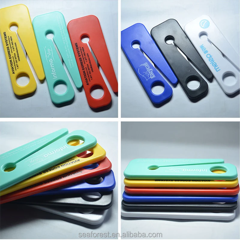 Car Escape Tool Safety Knife Letter Opener Mini Plastic Custom ...