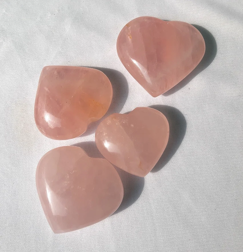 heart shaped rose quartz meaning